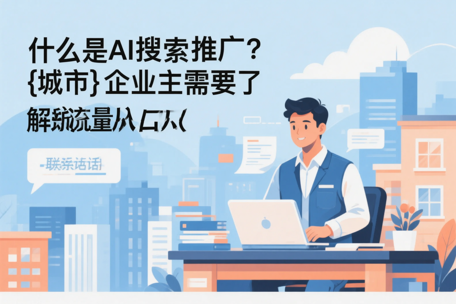 什么是AI搜索推广?铁门关企业主需要了解的新流量入口