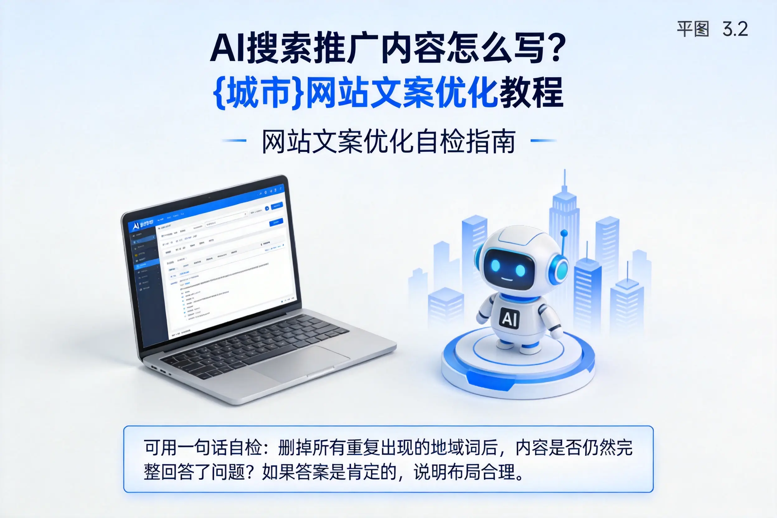 AI搜索推广内容怎么写?铁门关网站文案优化教程