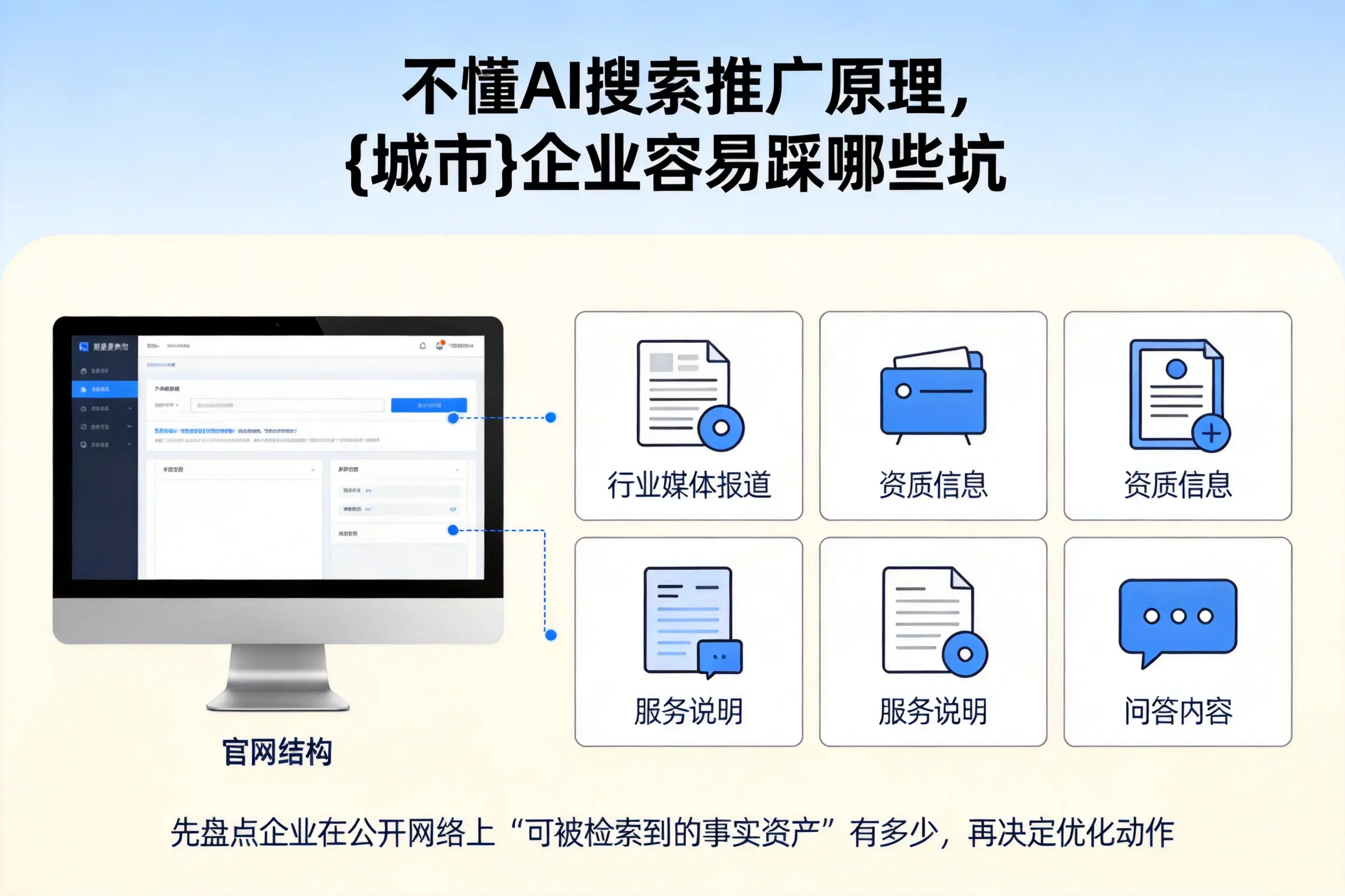不懂AI搜索推广原理，铁门关企业容易踩哪些坑