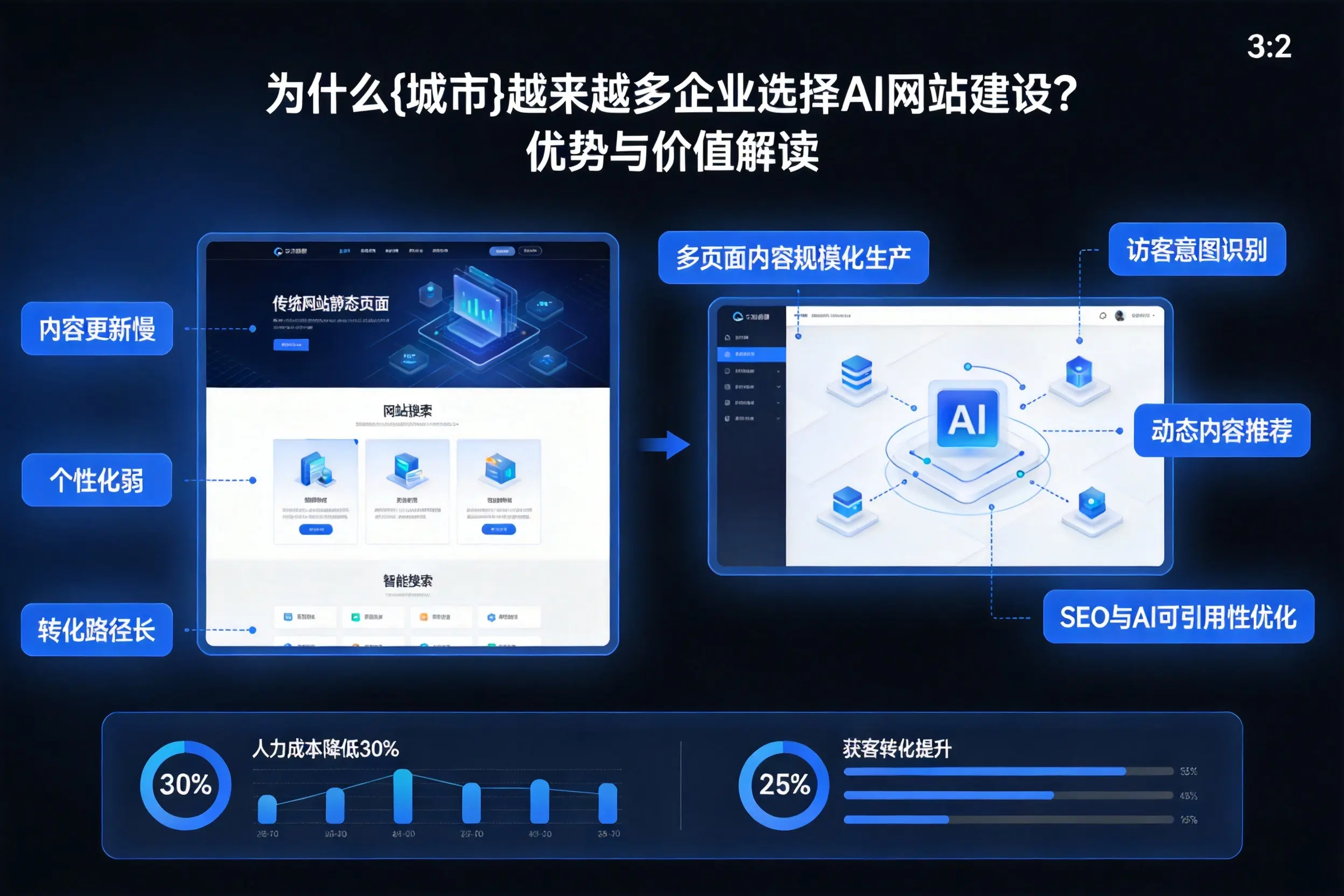 为什么铁门关越来越多企业选择AI网站建设?优势与价值解读