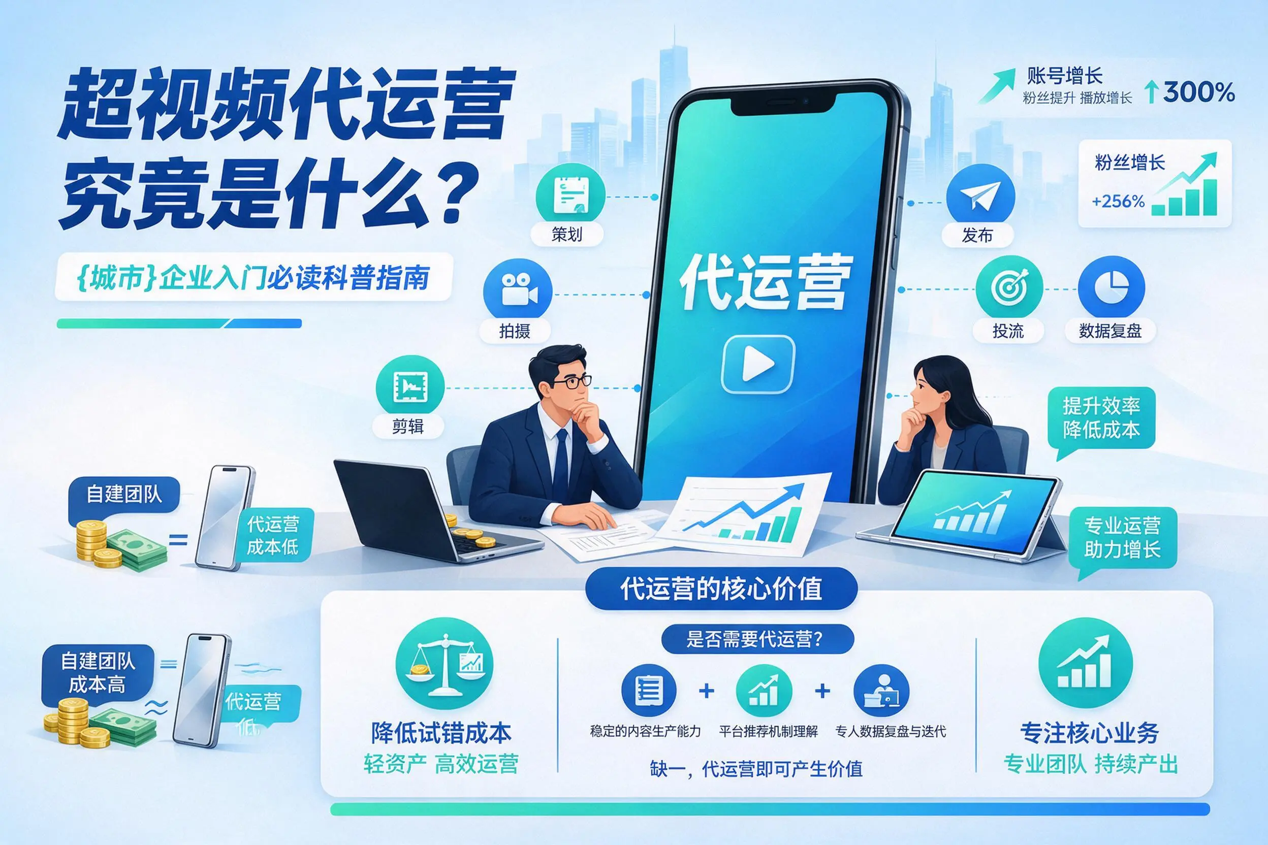 短视频代运营究竟是什么?铁门关企业入门必读科普指南
