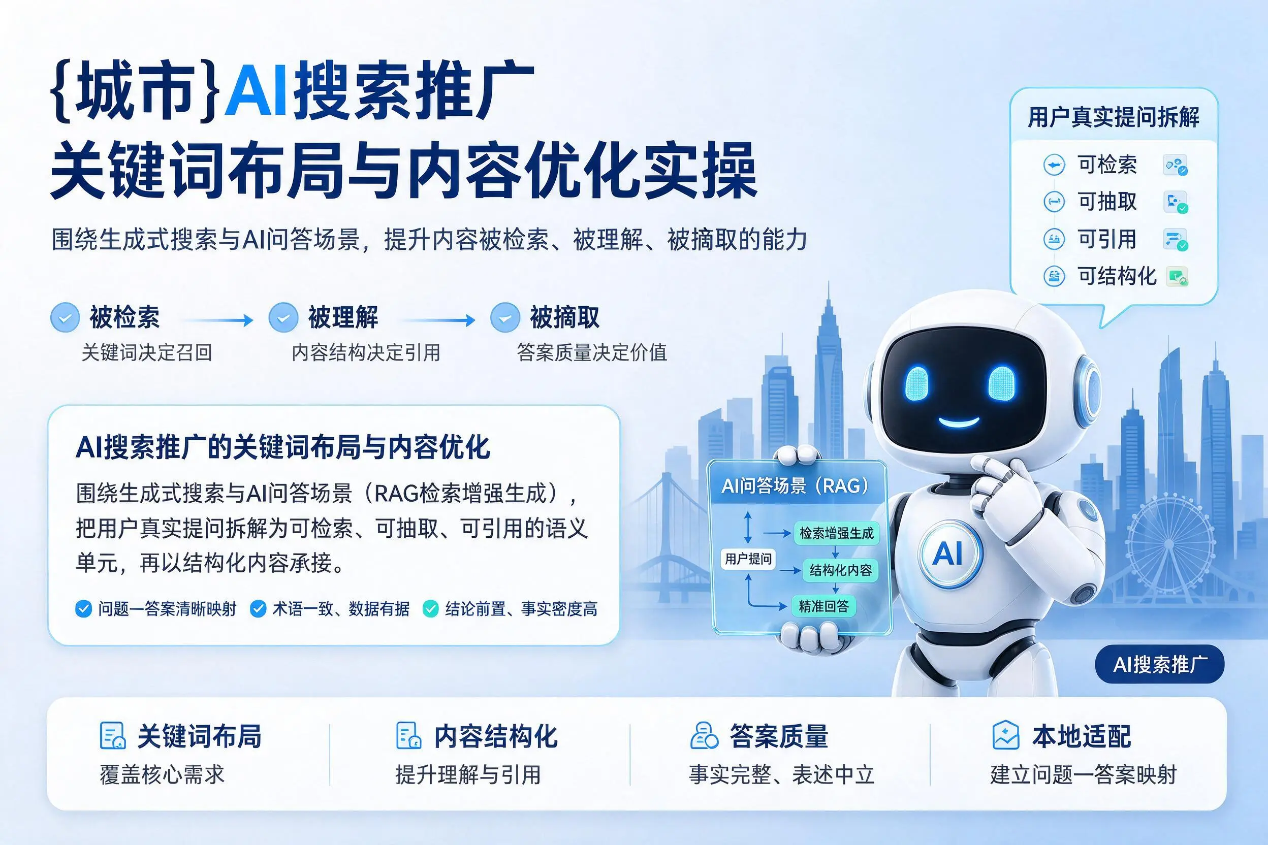 铁门关AI搜索推广关键词布局与内容优化实操