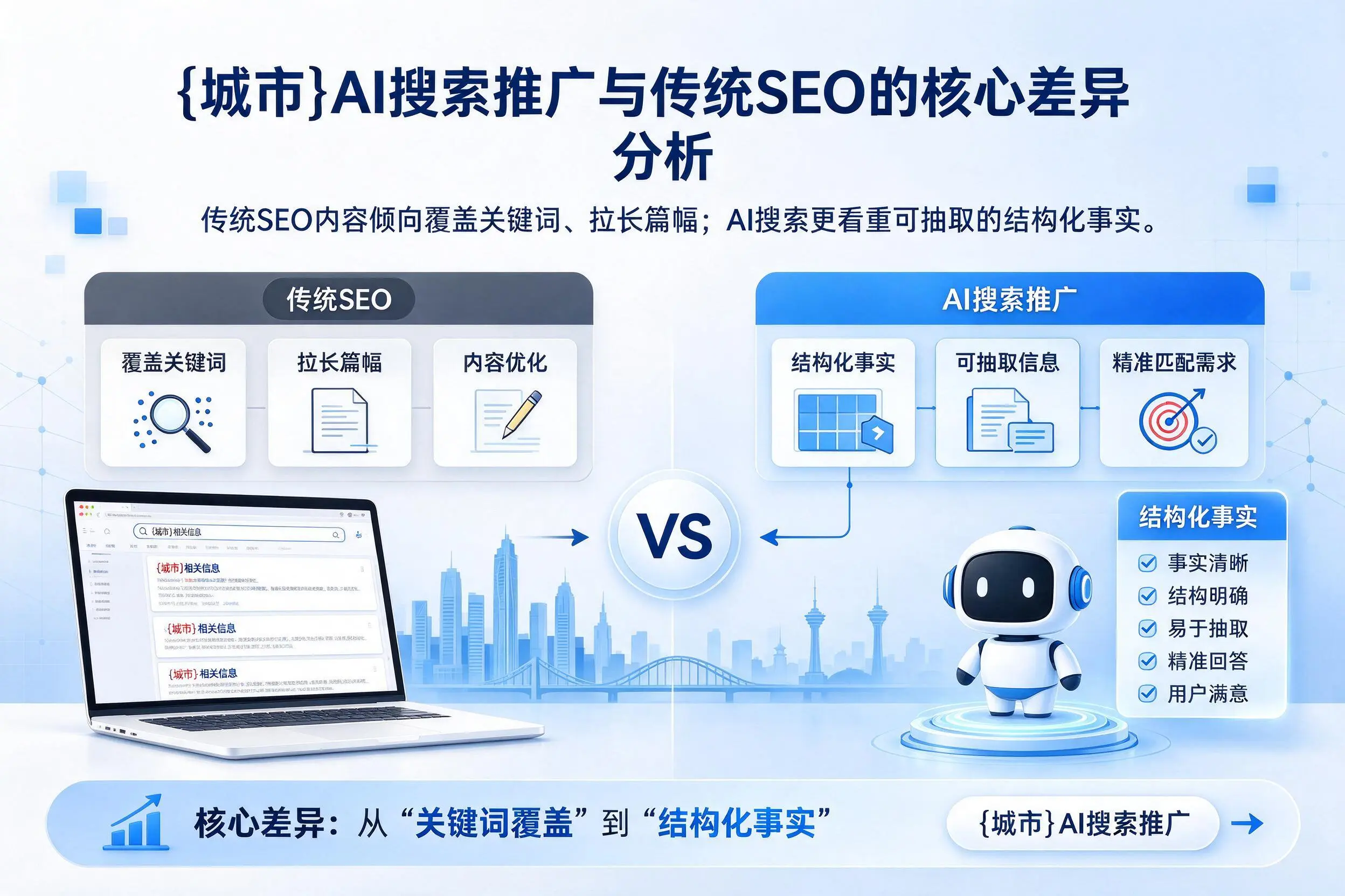 铁门关AI搜索推广与传统SEO的核心差异分析